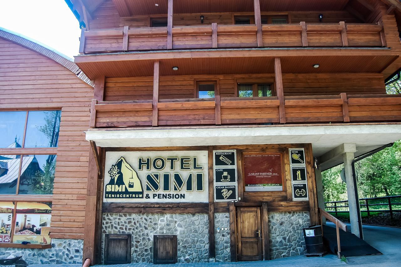 Penzion Teniscentrum Tatranská Lomnica Buitenkant foto