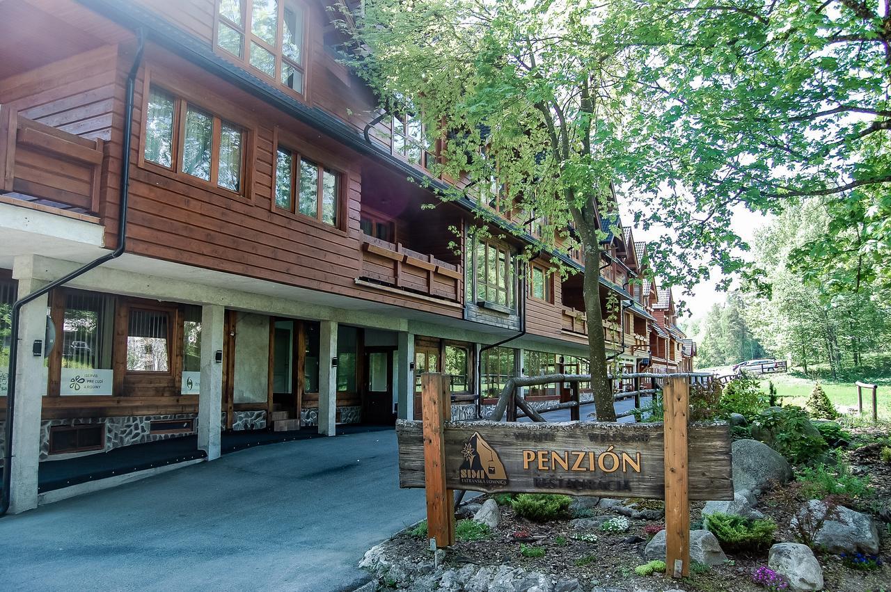 Penzion Teniscentrum Tatranská Lomnica Buitenkant foto